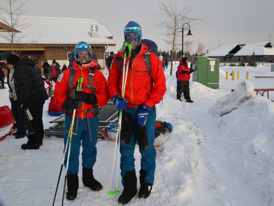 Det gäller att vara varmt klädd! Foto: Bengt Pettersson
