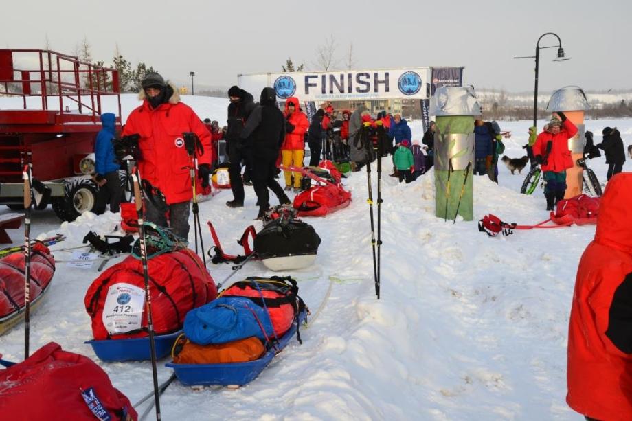 Arkivbild från starten. Foto Bengt Pettersson