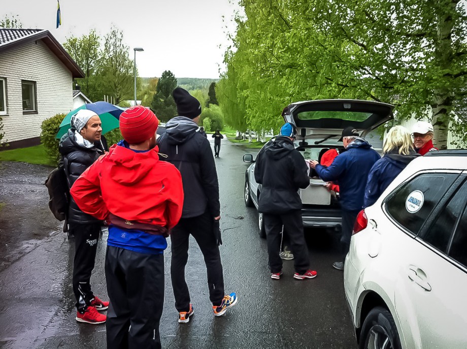 Nummerlappsutdelning Foto: Karl Almestål